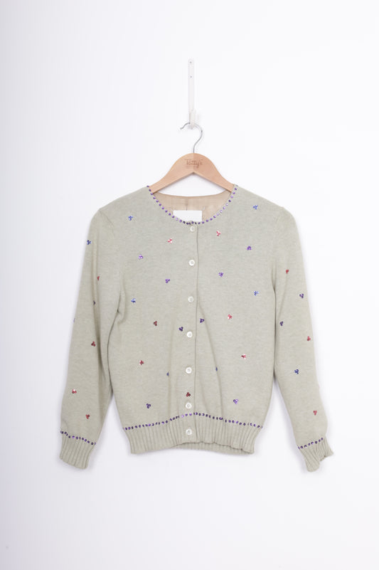 Maison Margiela Womens Green Cardigan Size S