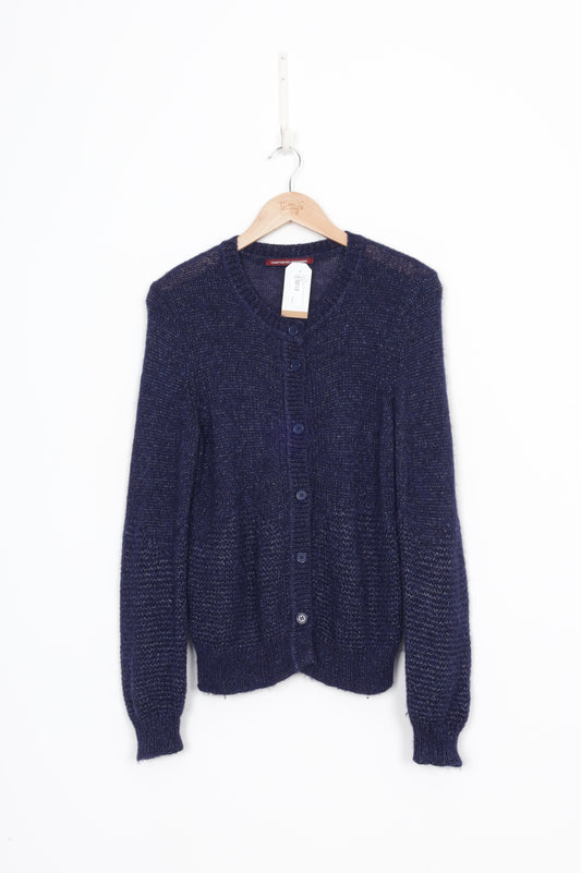 Comptoir Des Cotonniers Womens Purple Cardigan Size S