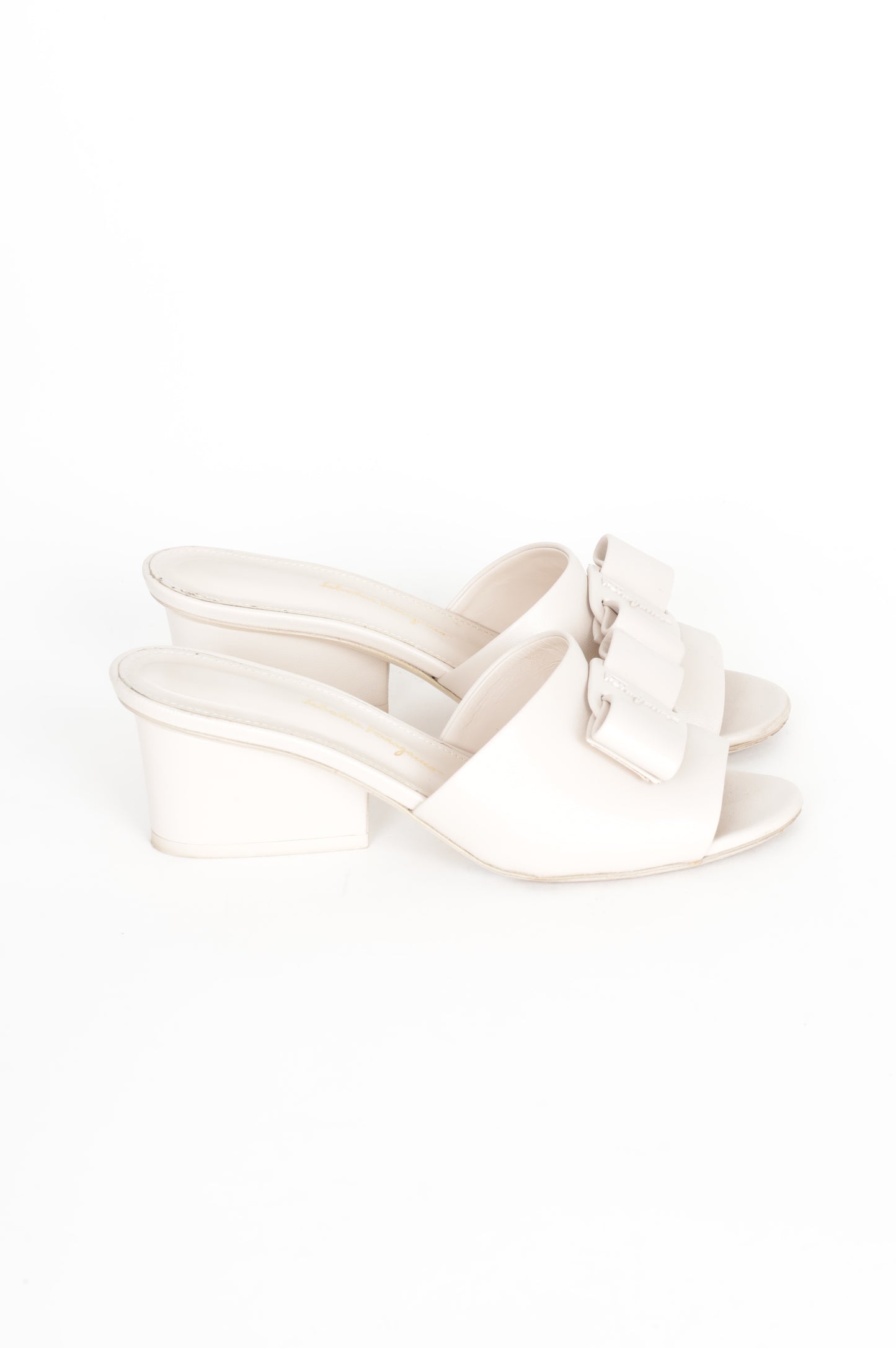 Salvatore Ferragamo Womens Cream Shoes Size EU 36