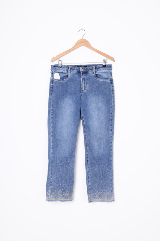 Joseph Ribkoff Womens Blue Jeans Size 14