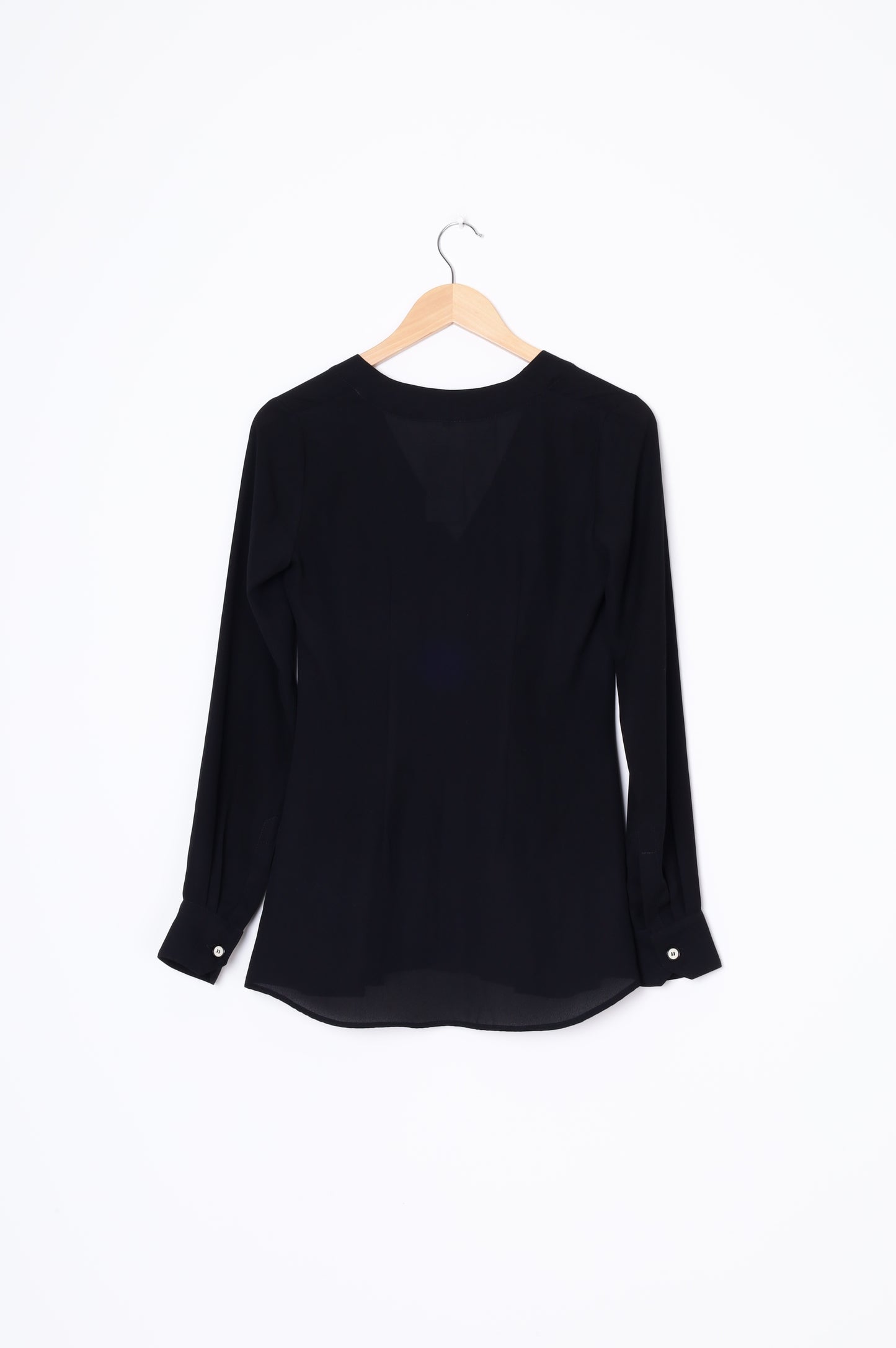 World Womens Black Blouse Size S
