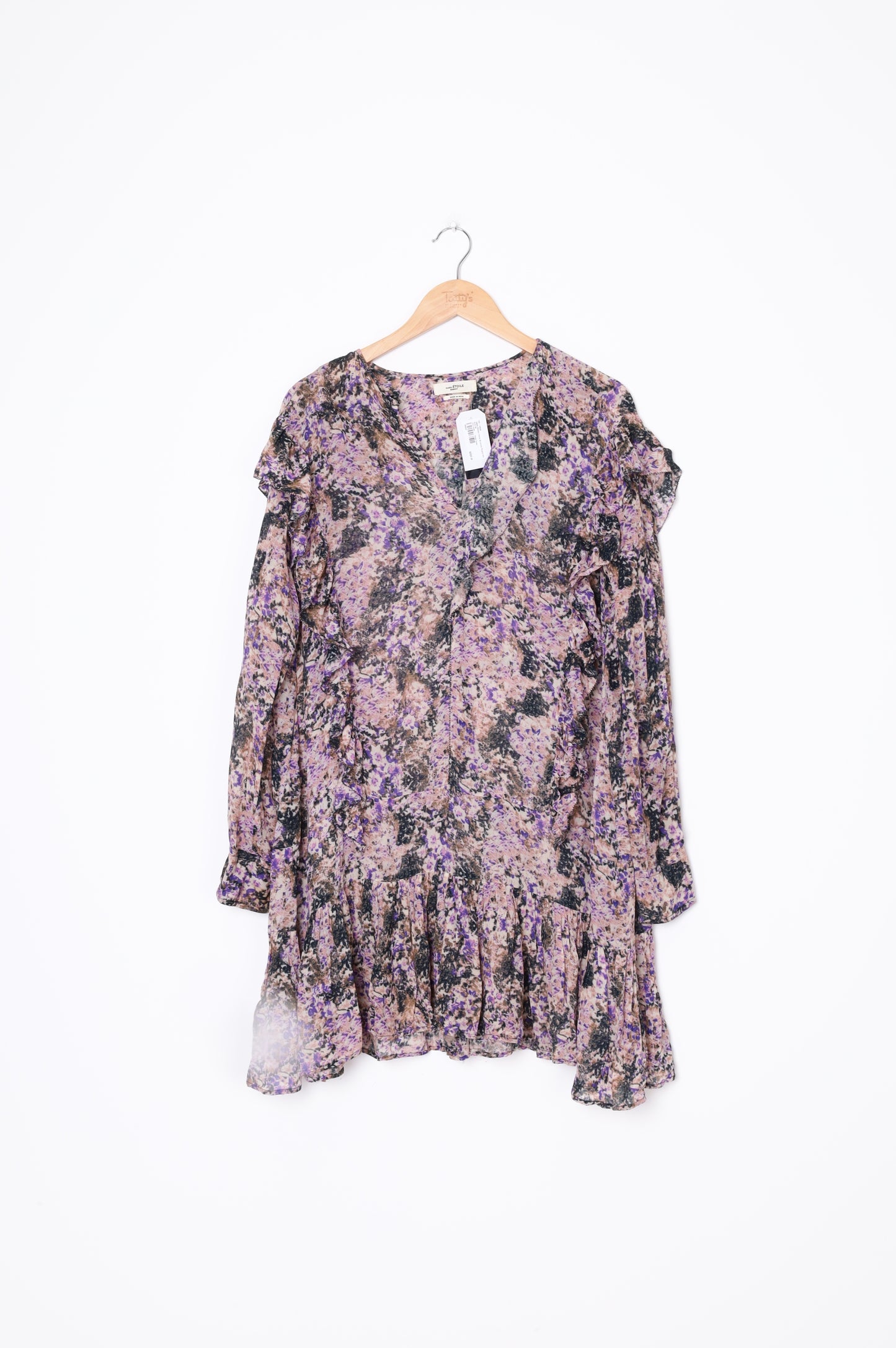 Isabel Marant Etoile Womens Purple Dress Size 36