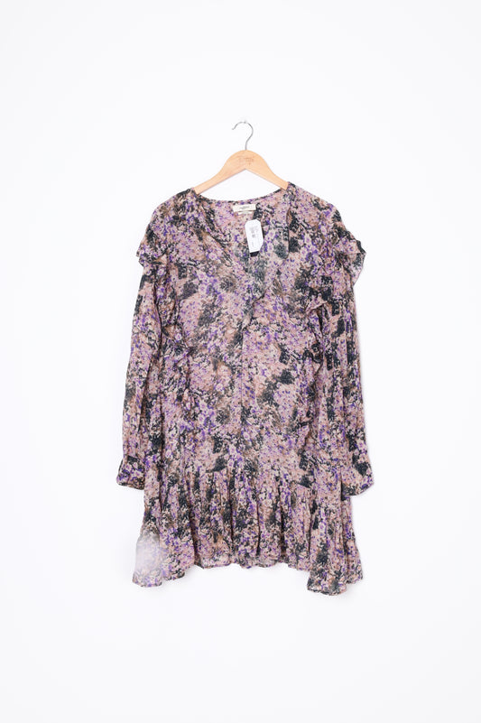 Isabel Marant Etoile Womens Purple Dress Size 36