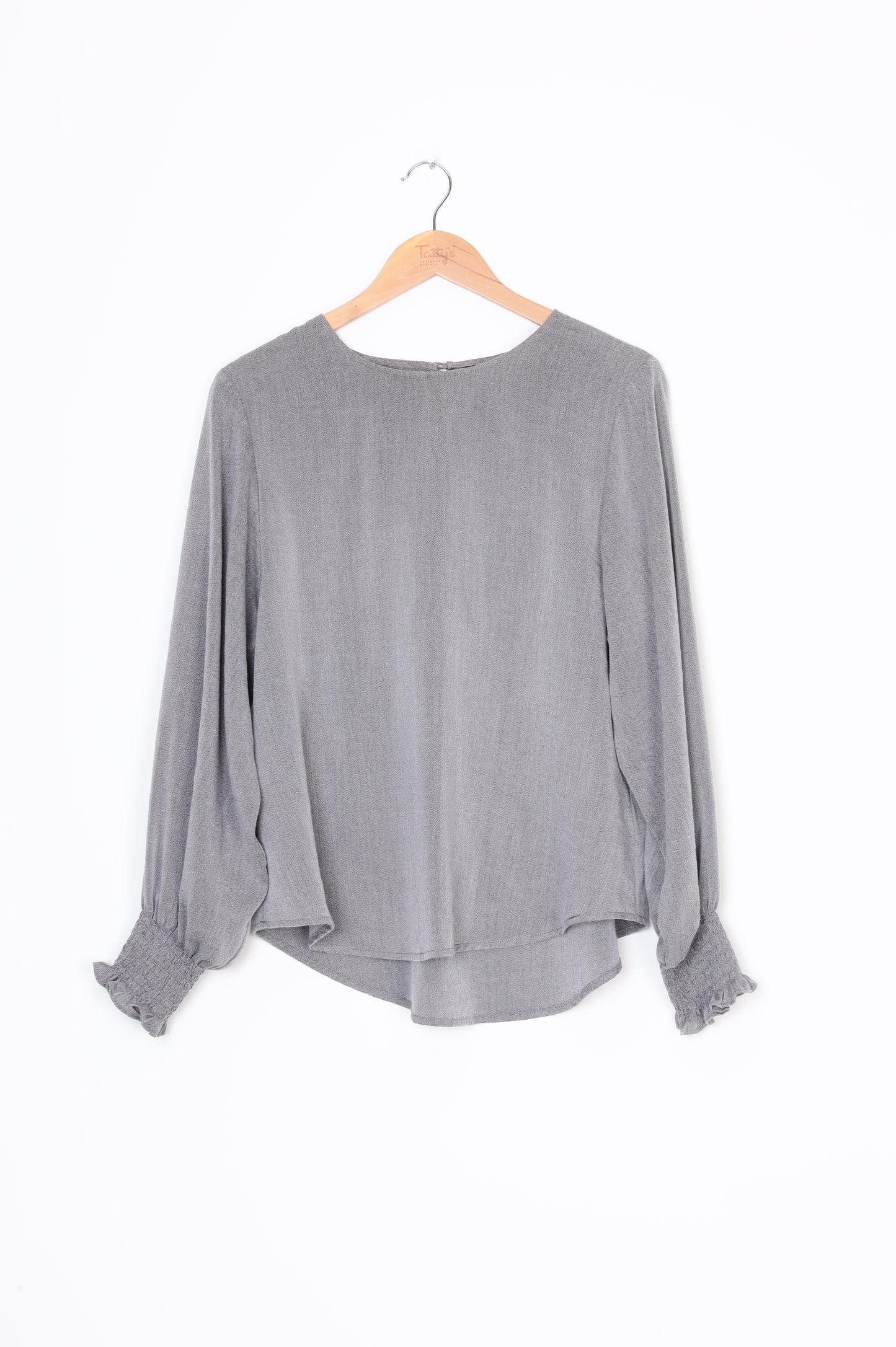 Moochi Womens Grey Top Size 8