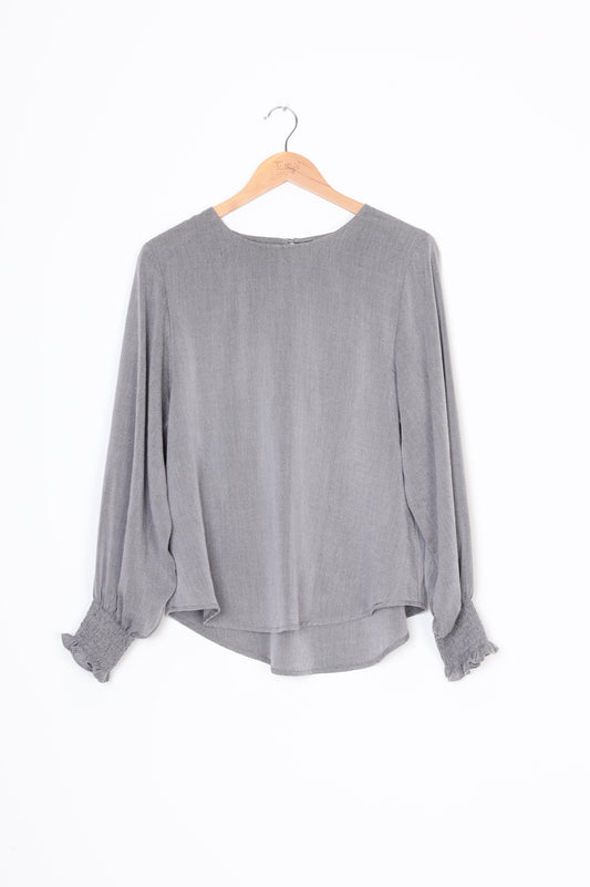 Moochi Womens Grey Top Size 8