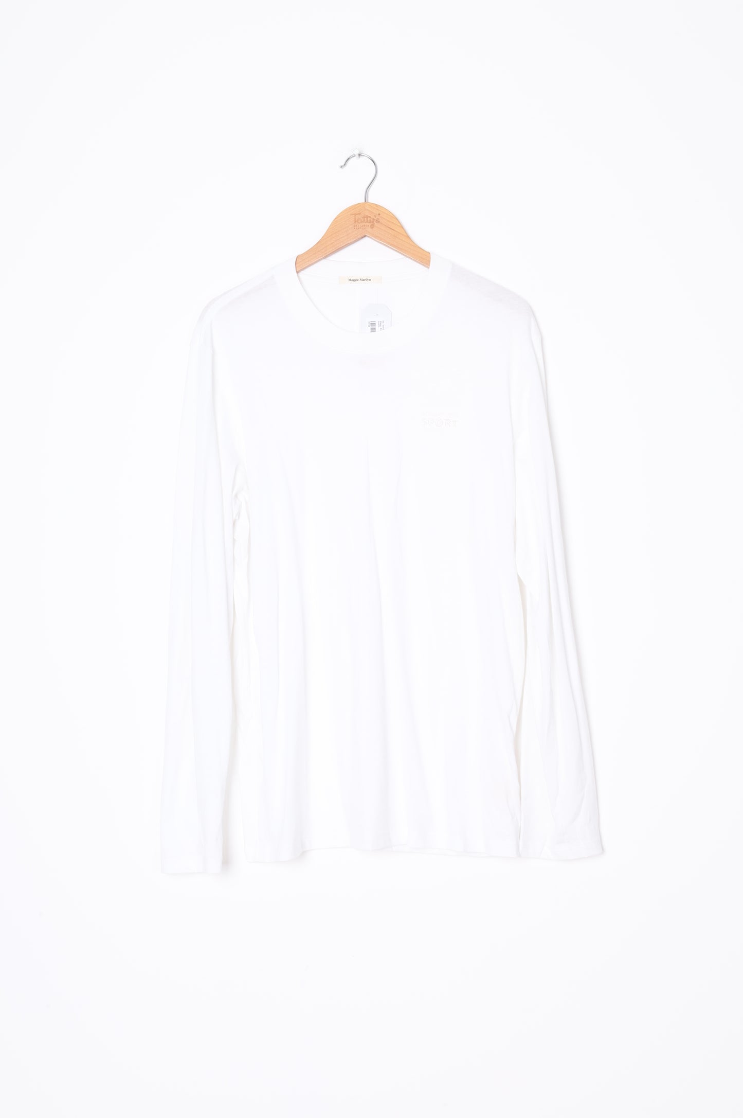 Maggie Marilyn Womens White T-shirt Size XL