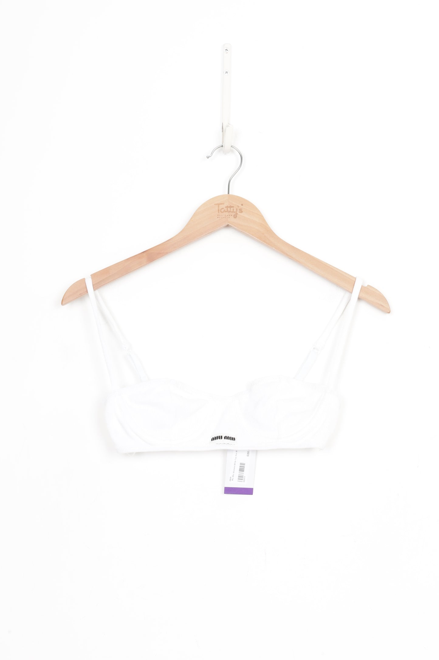 Miu Miu Womens White Top Size M