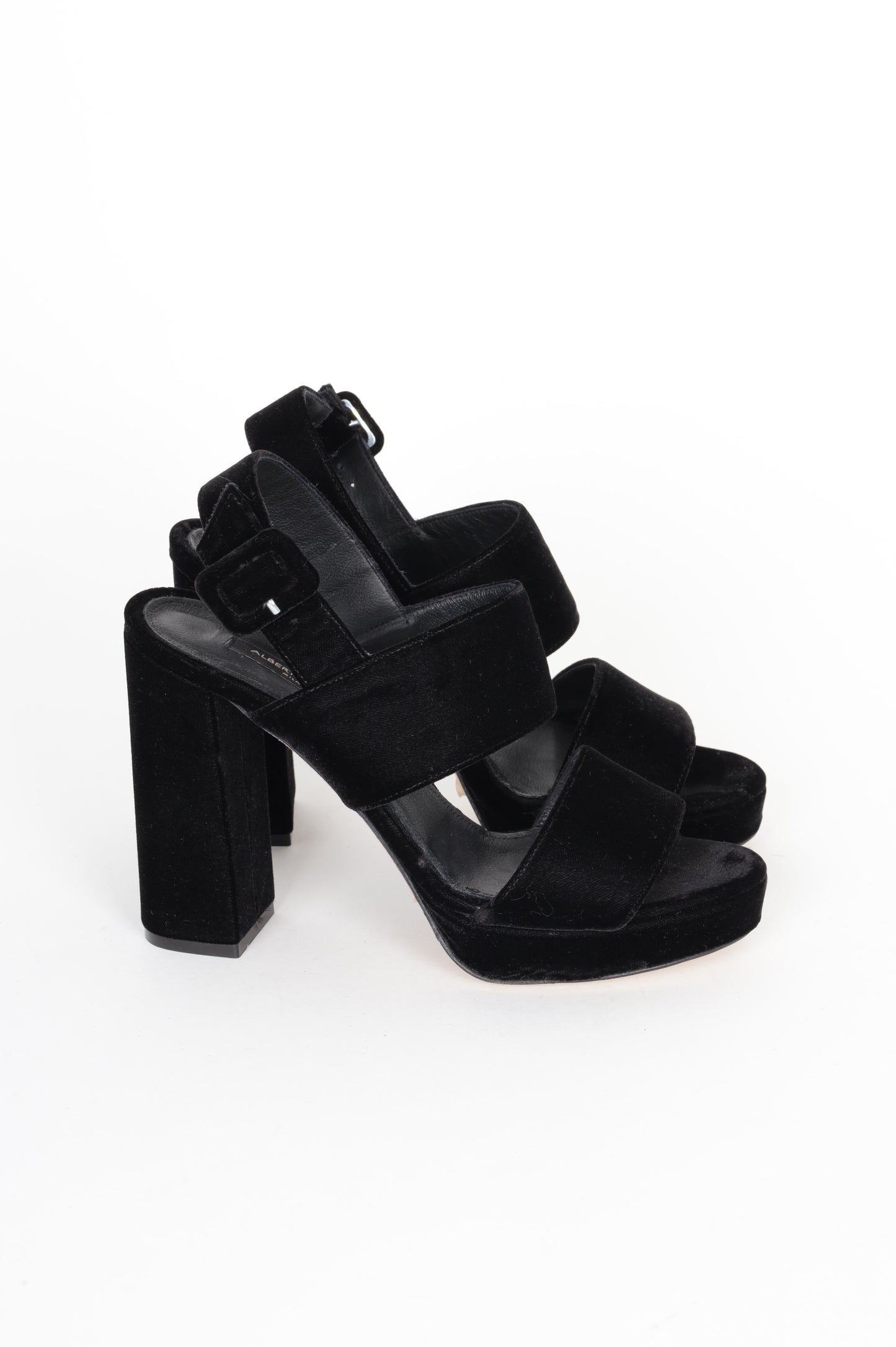 Alberto Zago Womens Black Heels Size EU 38.5