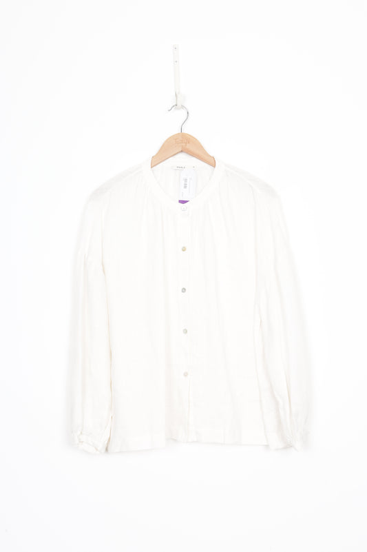 Marle Womens Cream Shirt Size 10