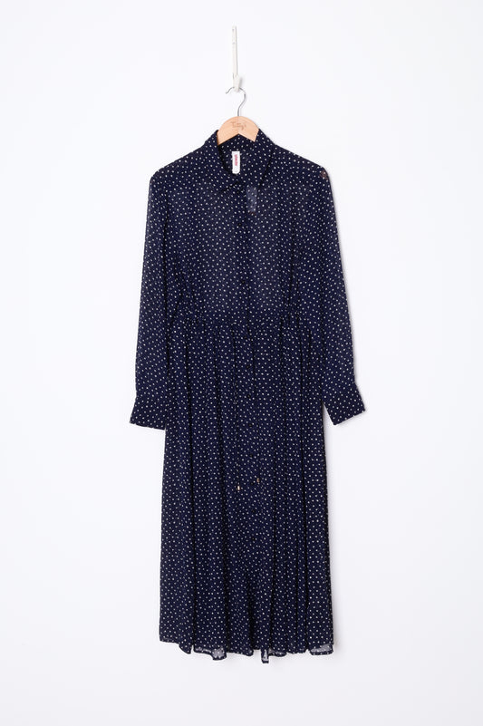 Sylvester Womens Blue Dress Size M