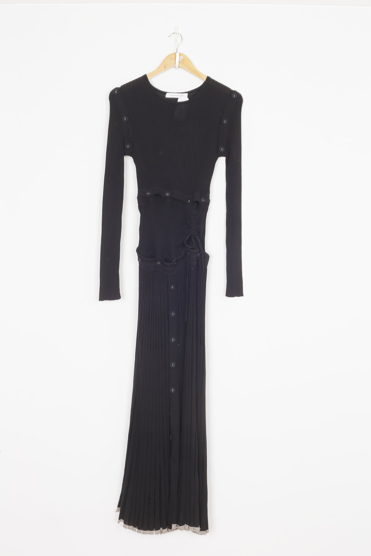 Christopher Esber Womens Black Dress Size L