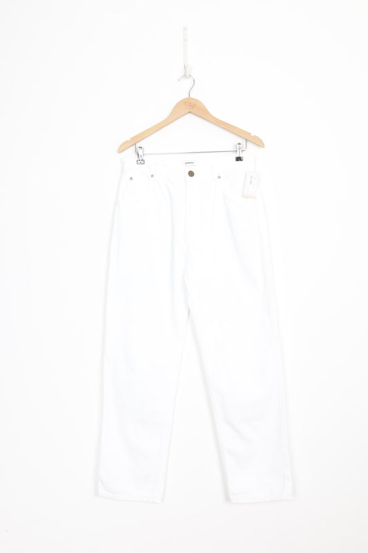 Sandro Womens White Jeans Size 42