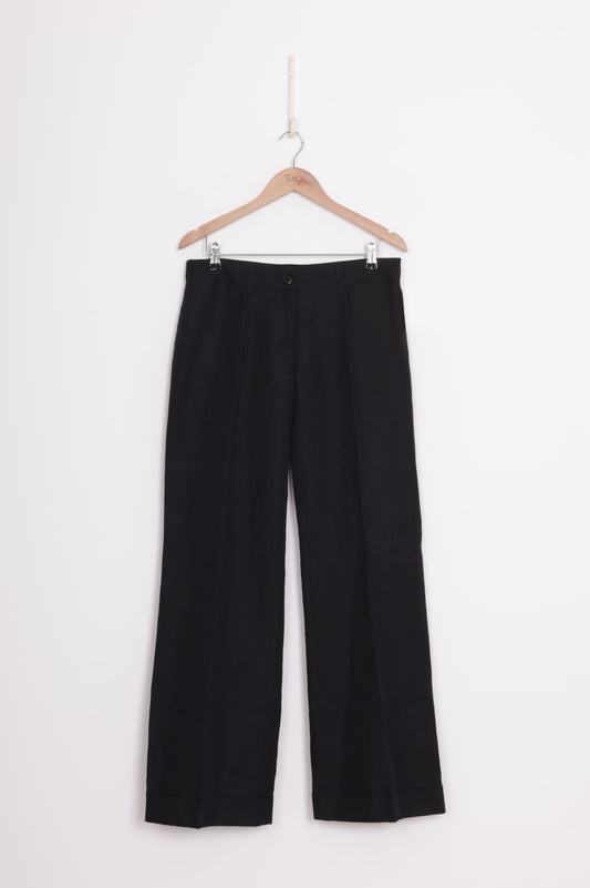 Helen Cherry Womens Black Pants Size 12