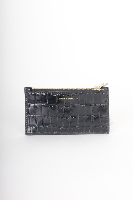 Anine Bing Womens Black Wallet Size O/S