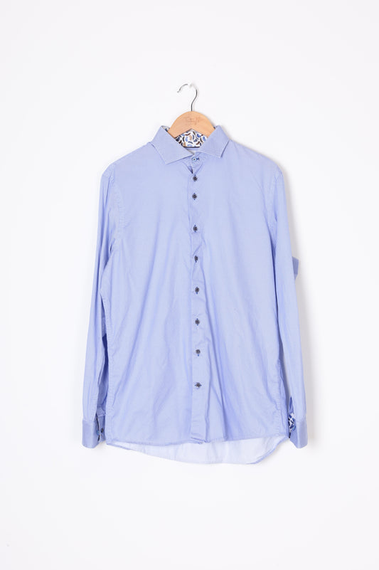 R2 Amsterdam Mens Blue Shirt Size 42