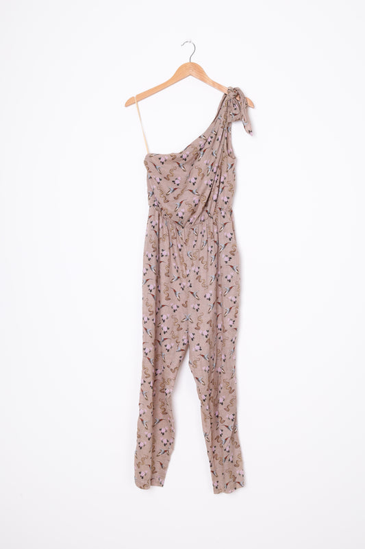 Nanushka Womens Beige Jumpsuit Size L