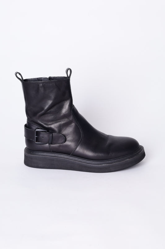 La Tribe Womens Black Boots  Size EU 39