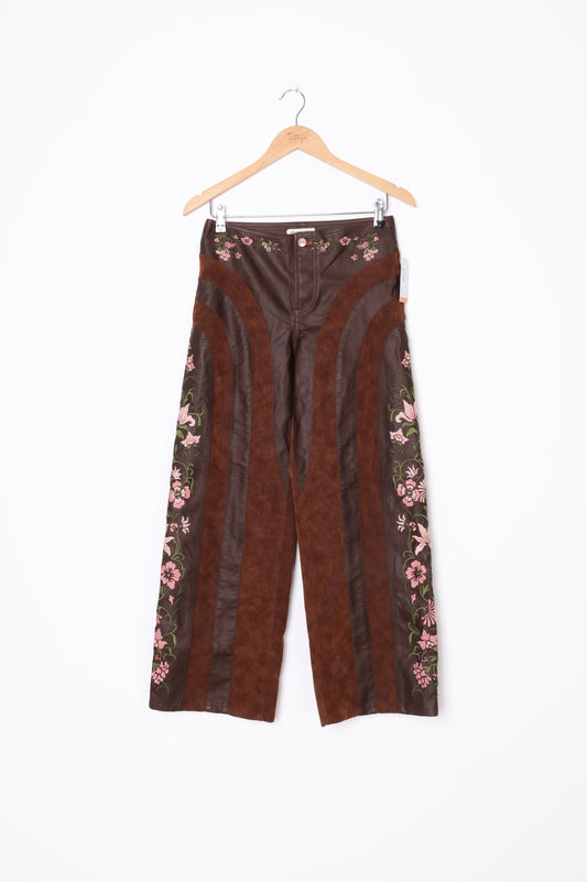 We The Free Womens Brown Pants Size 4