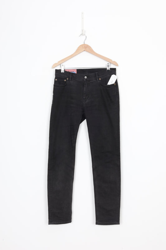 Acne Studios Mens Black Jeans Size W 32