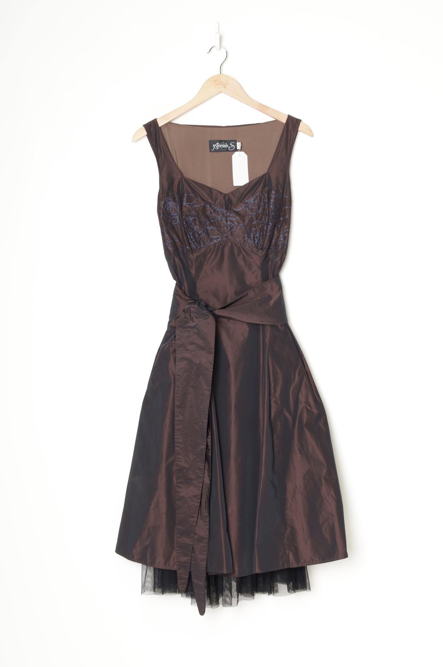 Annah Stretton Womens Black Dress Size 14