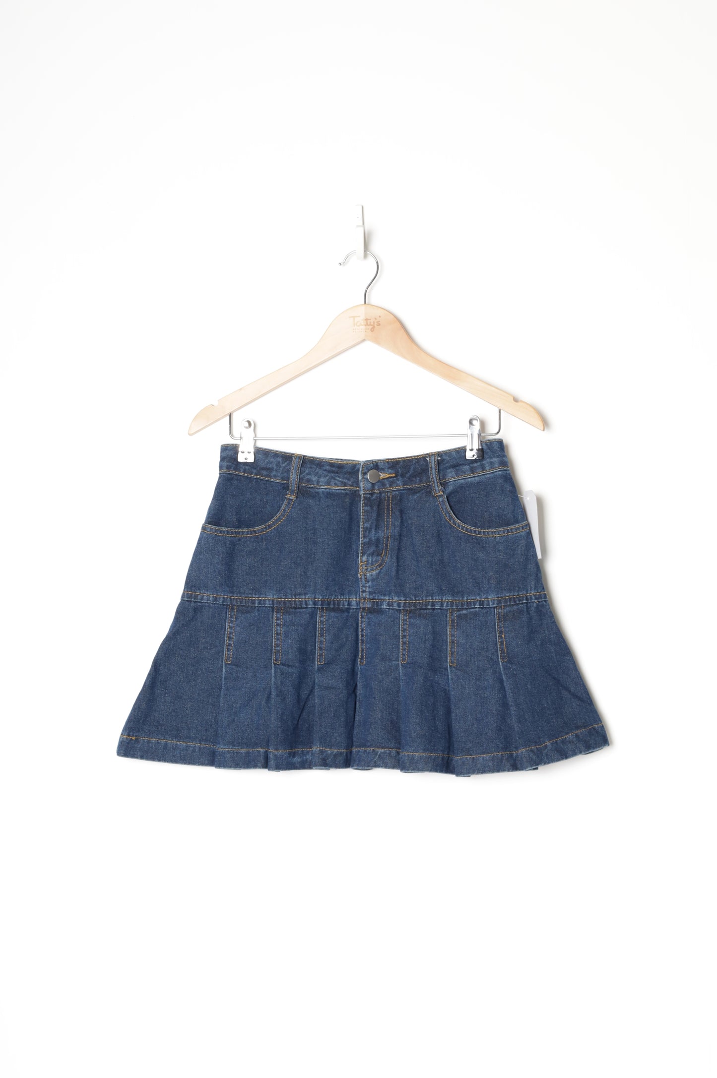 yangpaopao Womens Blue Skirt Size 8