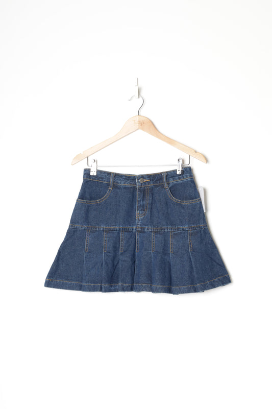 yangpaopao Womens Blue Skirt Size 8