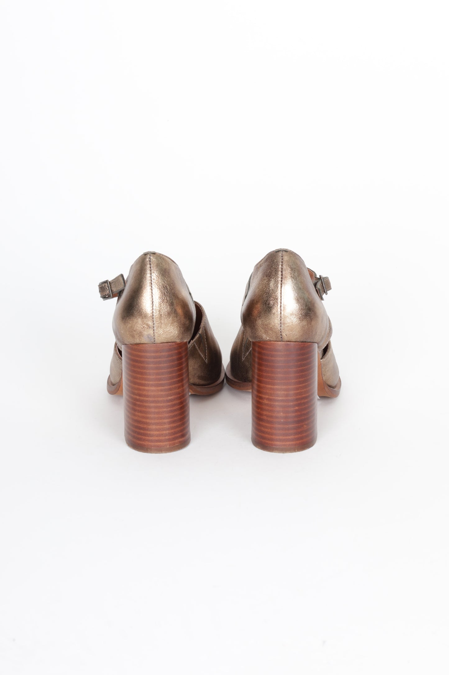 Missfit Womens Gold Heels Size EU 39