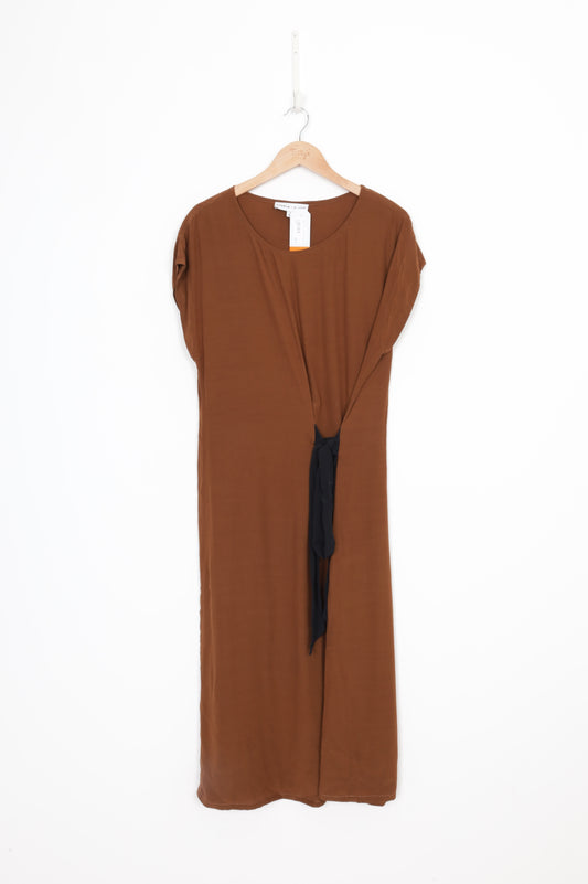 Staple + Cloth Womens Brown Dress Size 12