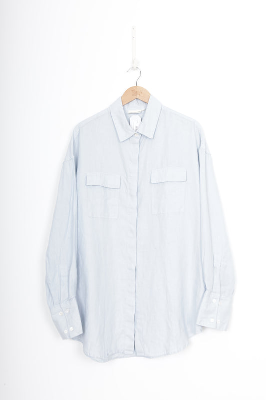 Des Sen Womens Blue Shirt Size L