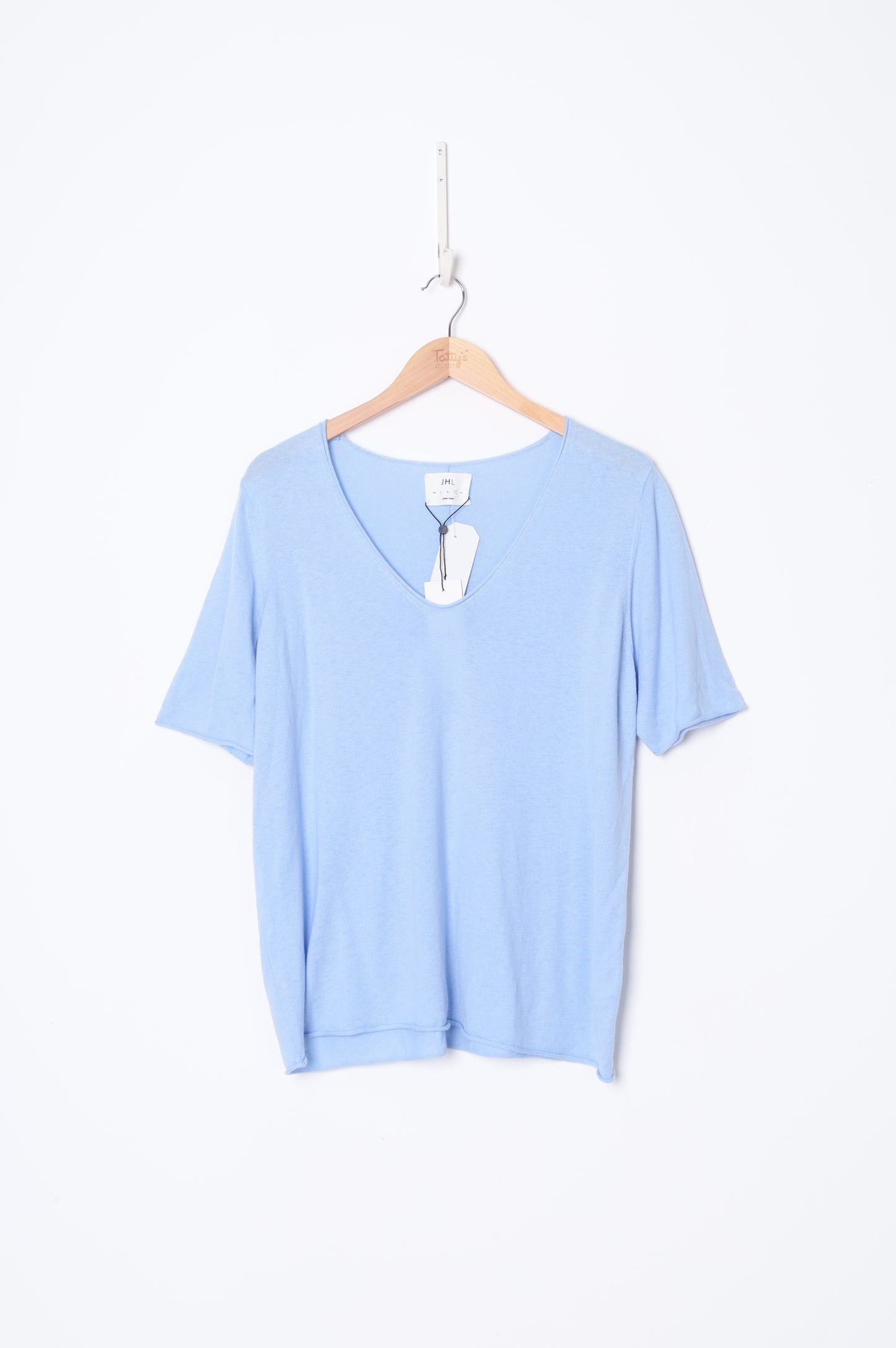 Juliette Hogan Womens Blue Top Size L