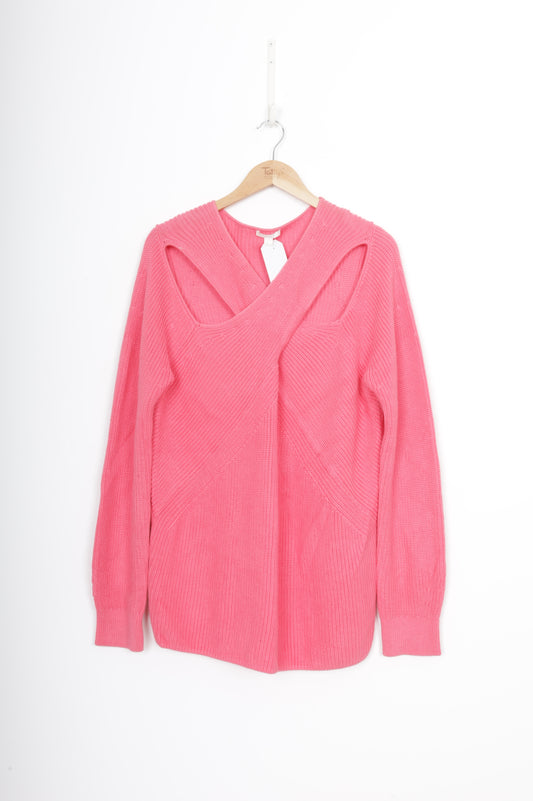 Cos Womens Pink Jumper Size L