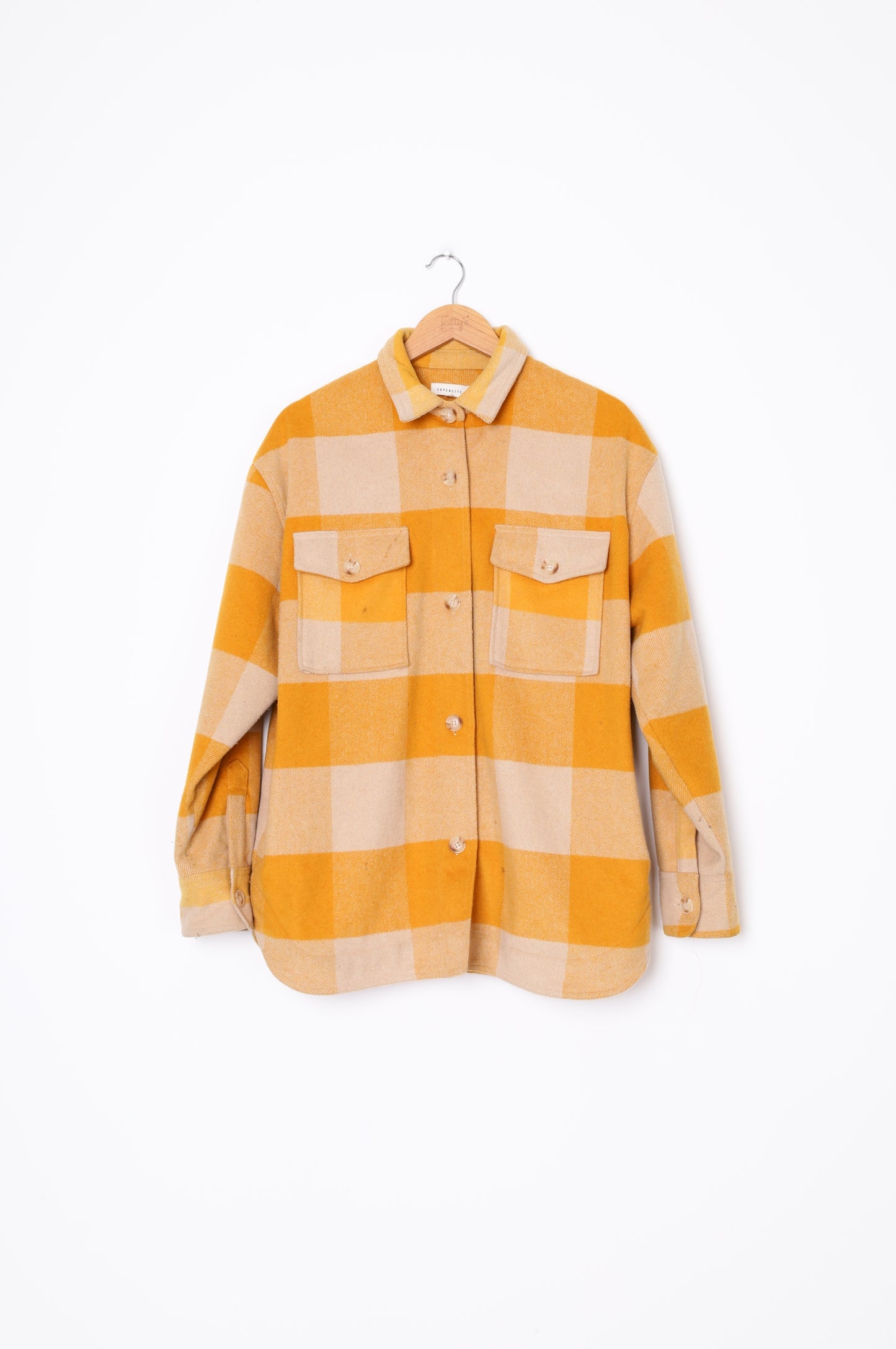 Superette Womens Yellow Jacket Size 10