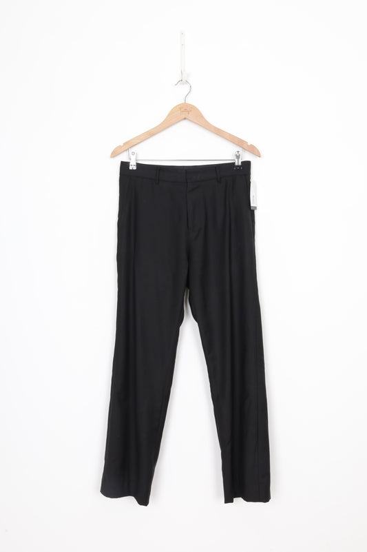 Wynn Hamlyn Womens Black Pants Size W 30