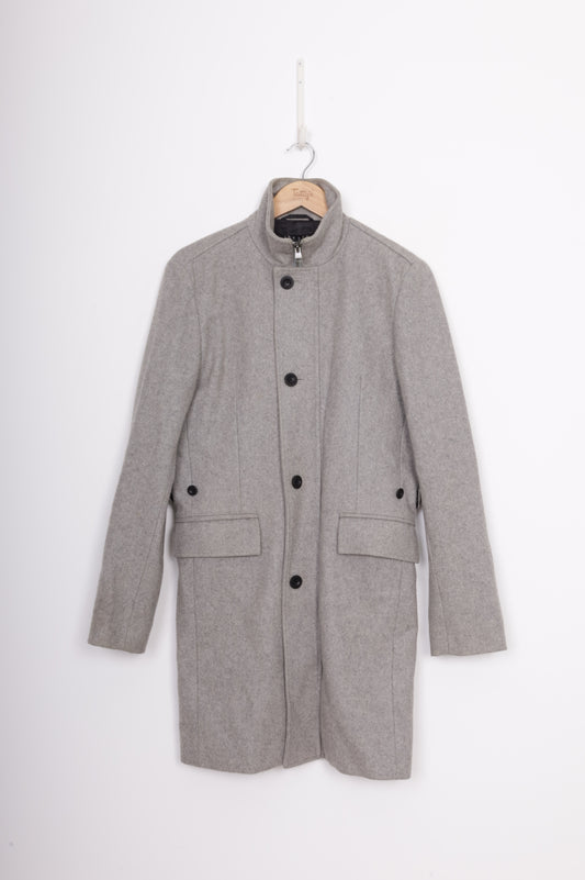 Theory Unisex Grey Coat Size S