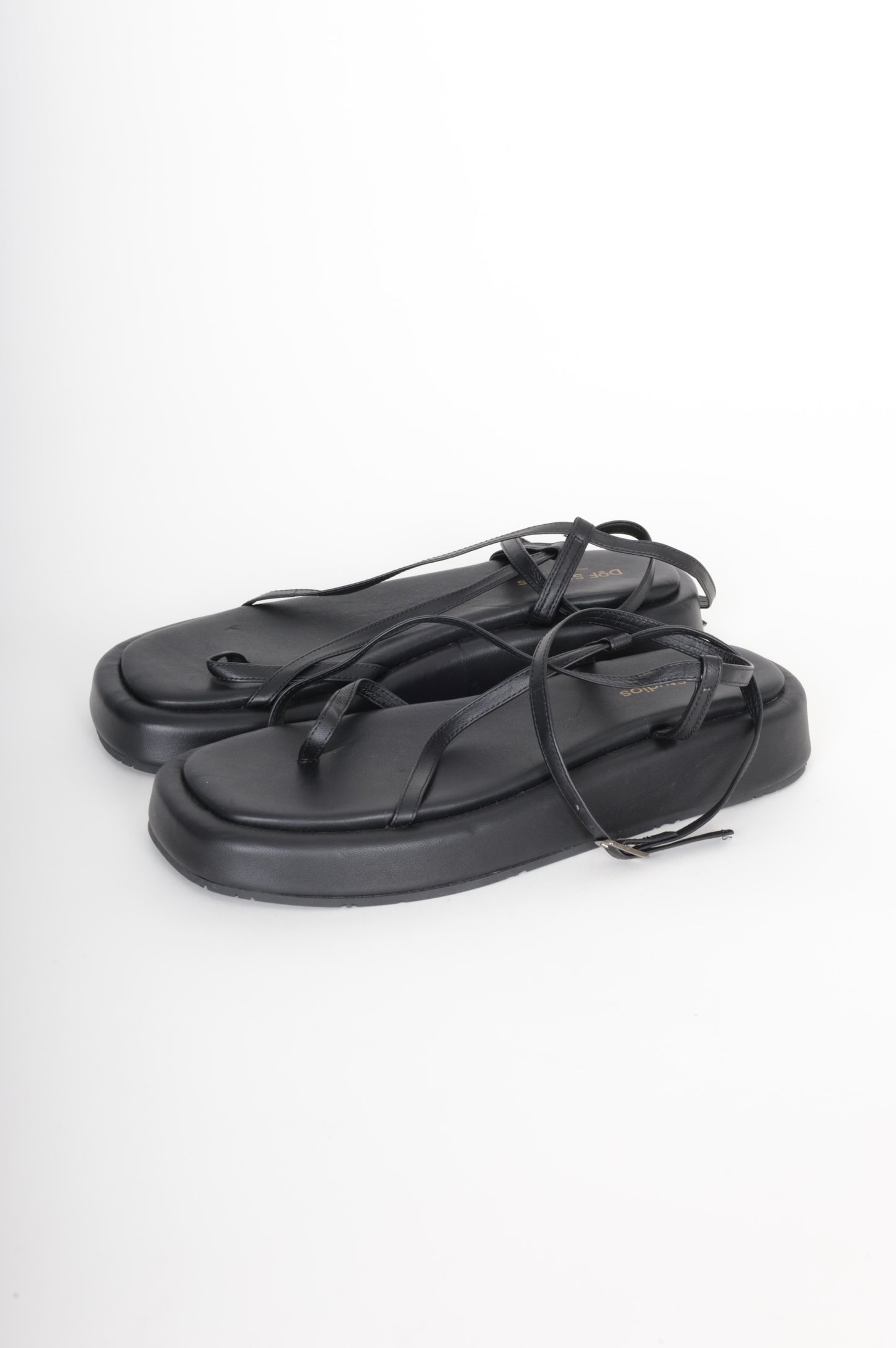 DOF studios  Womens Black Shoes Size EU 40