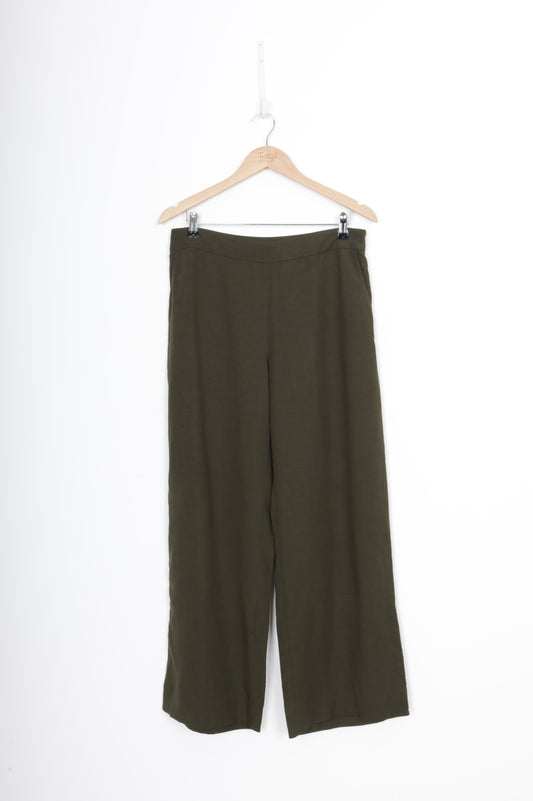 Max Womens Green Pants Size 12 MO