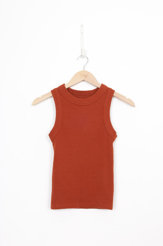 Neuw Womens Brown Singlet Size 6