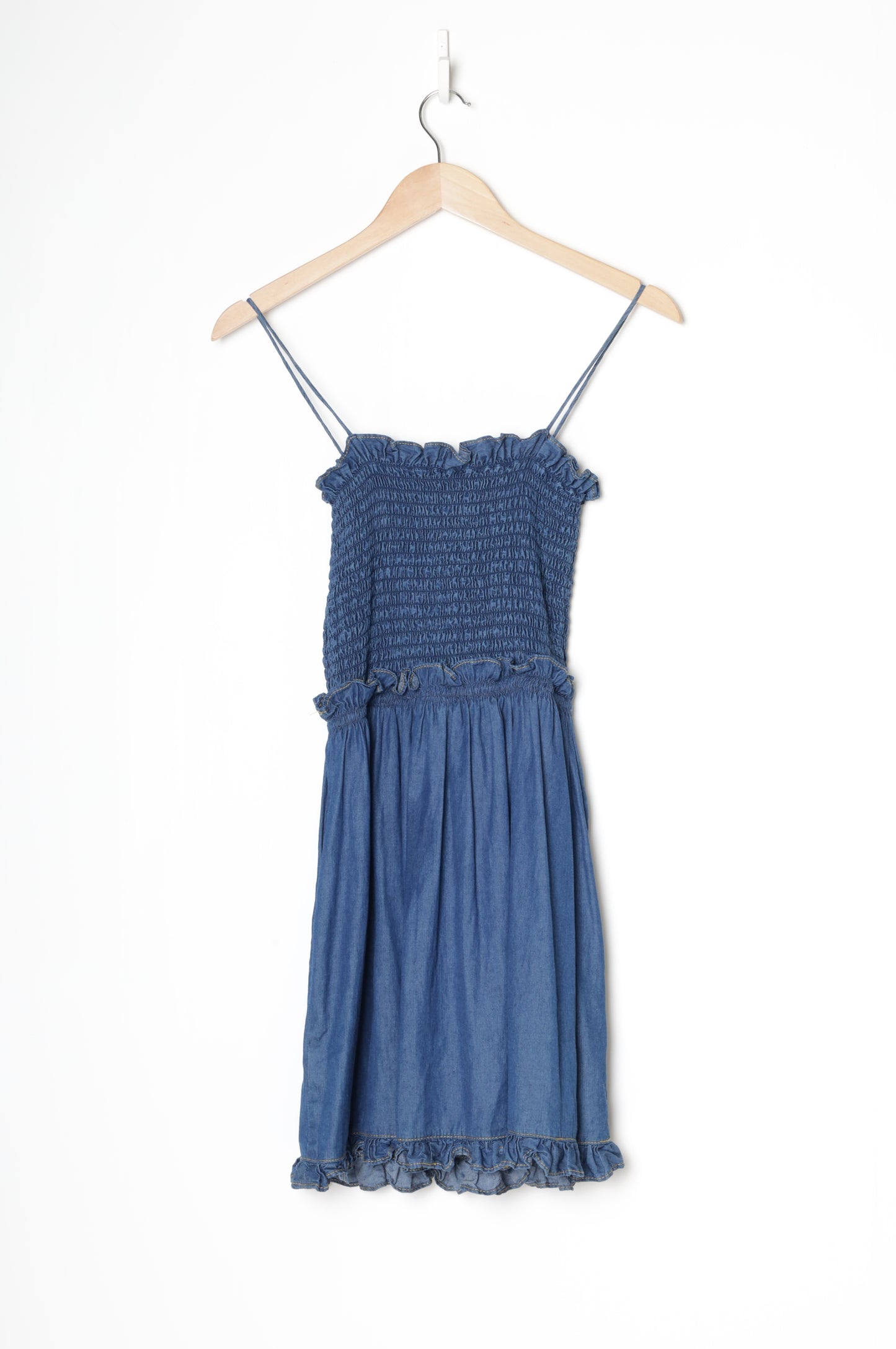 Karen Walker Runaway Womens Blue Dress Size 8