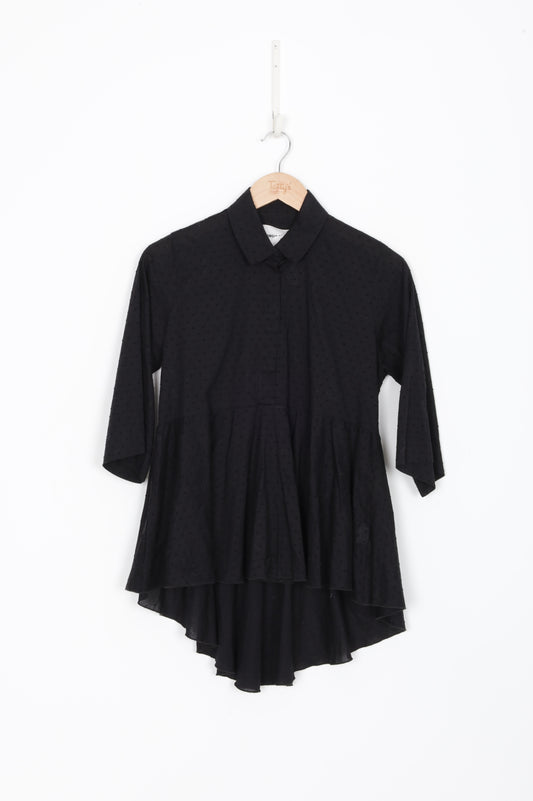 Georgia Alice Womens Black Blouse Size 6
