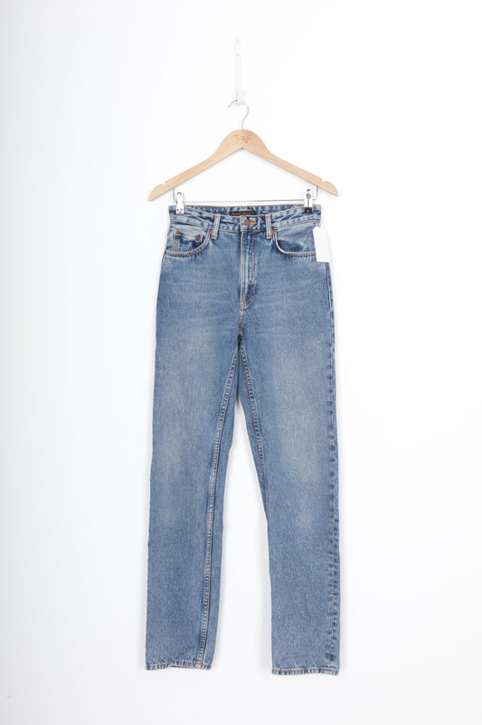 Nudie Jeans Womens Blue Jeans Size W 26