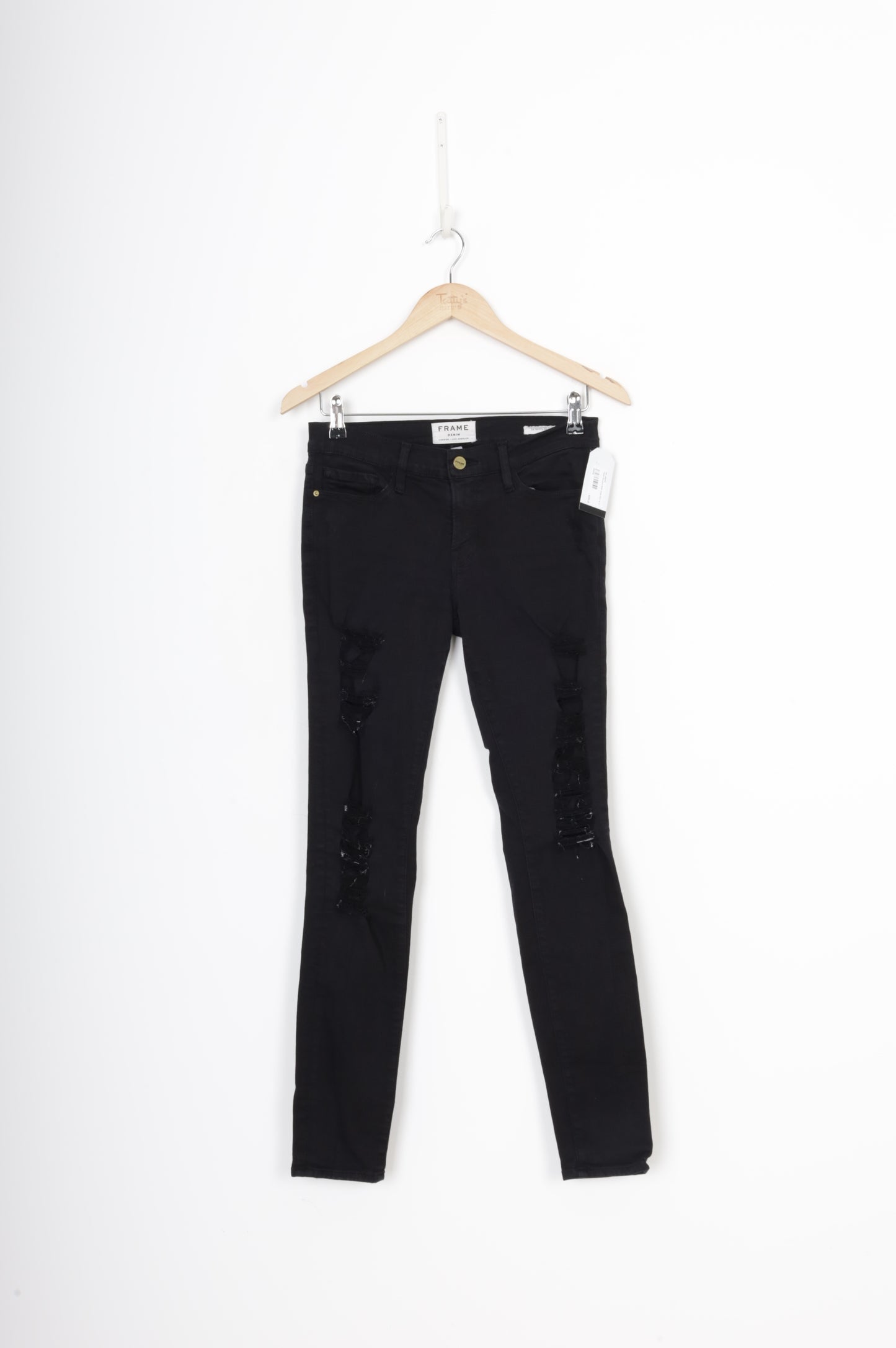frame Womens Black Jeans Size W 27