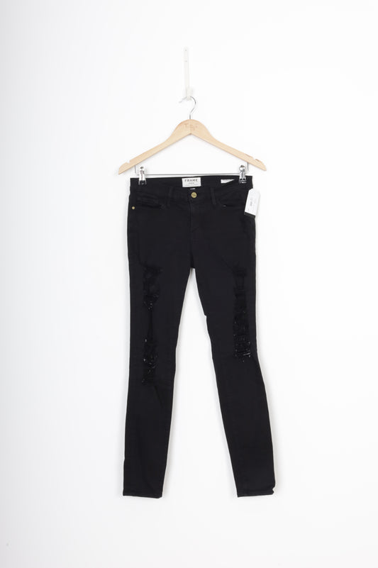 frame Womens Black Jeans Size W 27