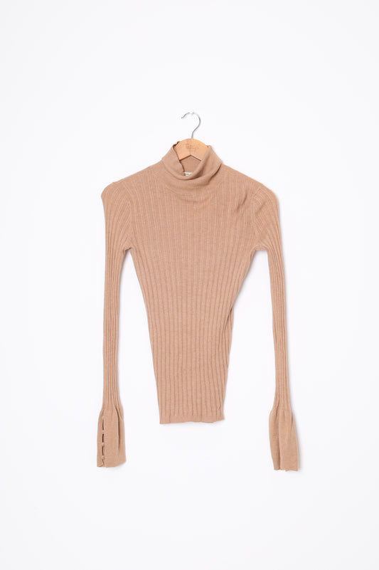 Marle Womens Brown Top Size 8