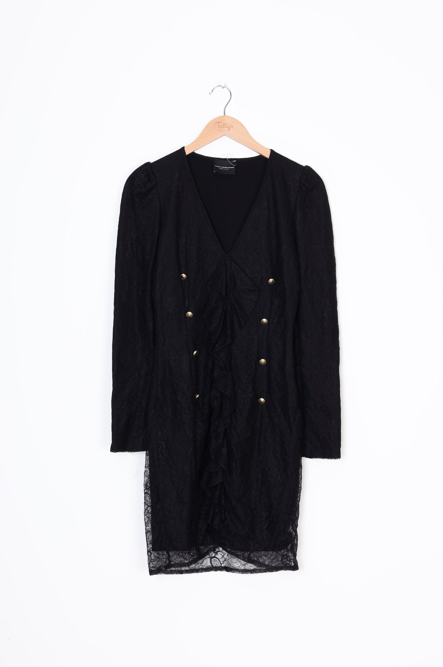 Atos Lombardini Womens Black Dress Size 42