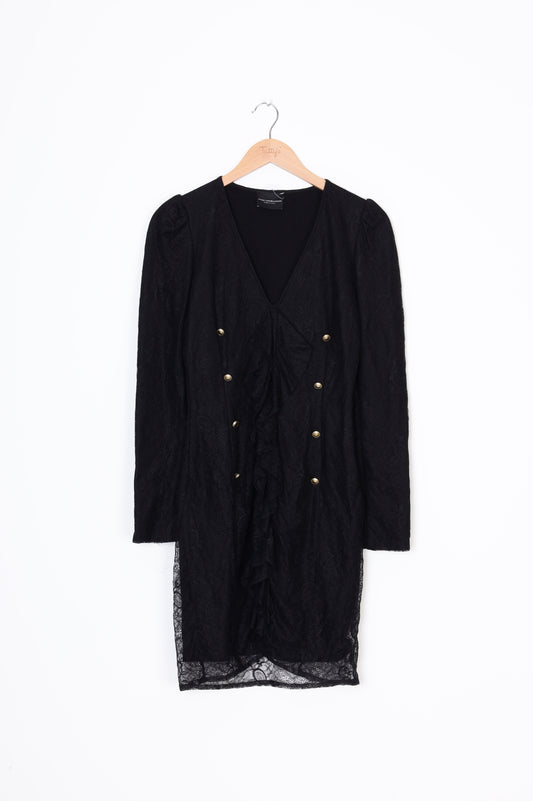 Atos Lombardini Womens Black Dress Size 42