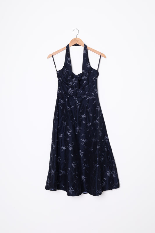 Carlson Womens Blue Dress Size 8