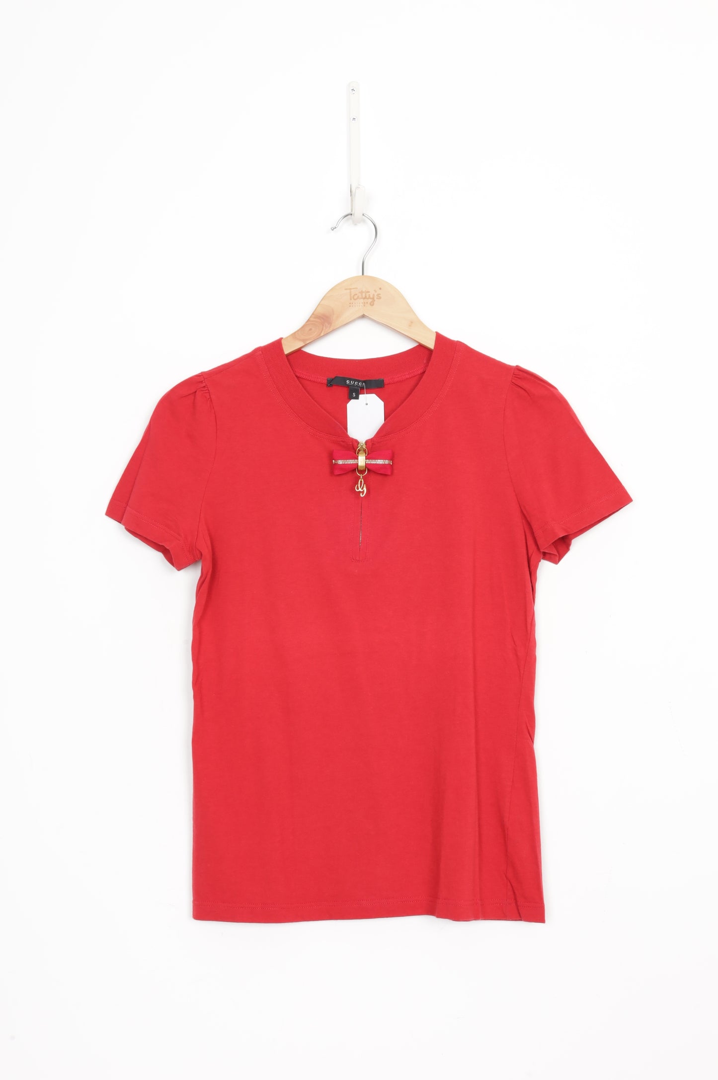 Gucci Womens Red T-shirt Size S