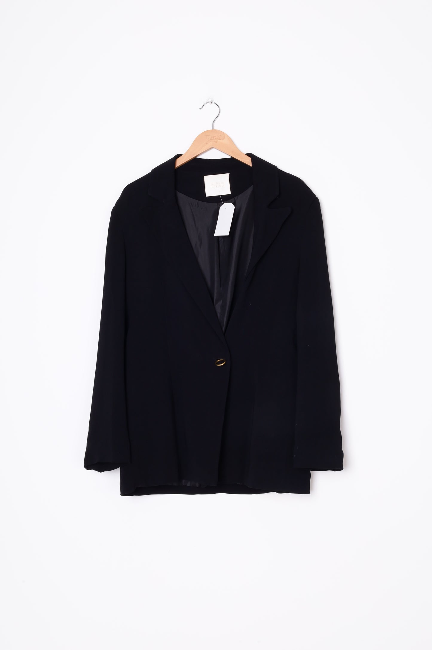 Harris Tapper Womens Black Blazer Size 10