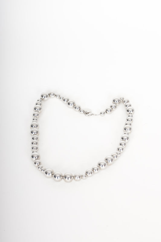 Lie Studio Womens Silver Necklace Size O/S