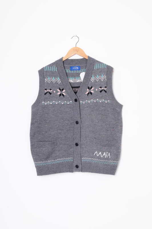 Ins Error Womens Grey Vest Size L